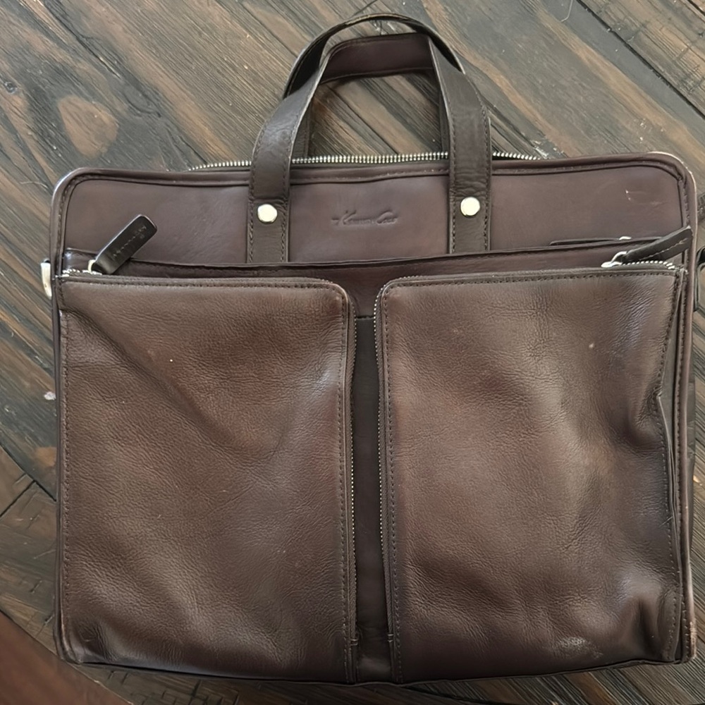 Brown Leather Men's Bag